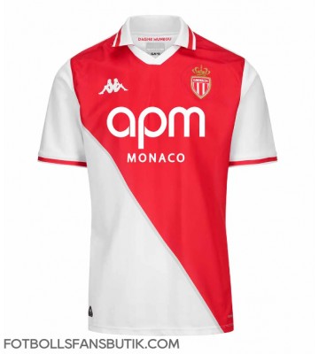 AS Monaco Replika Hemmatröja 2024-25 Kortärmad